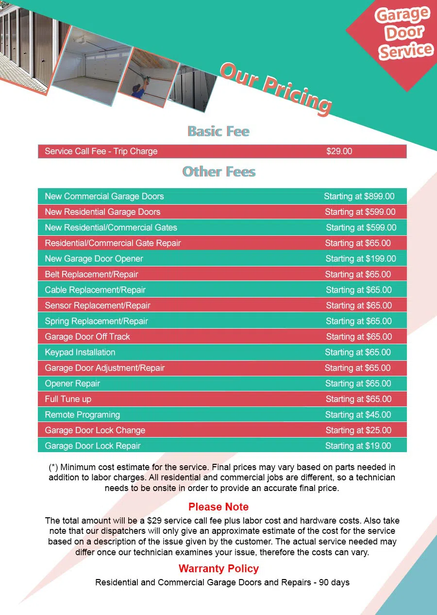 Central Garage Door Service Wellington, FL 561-961-8467